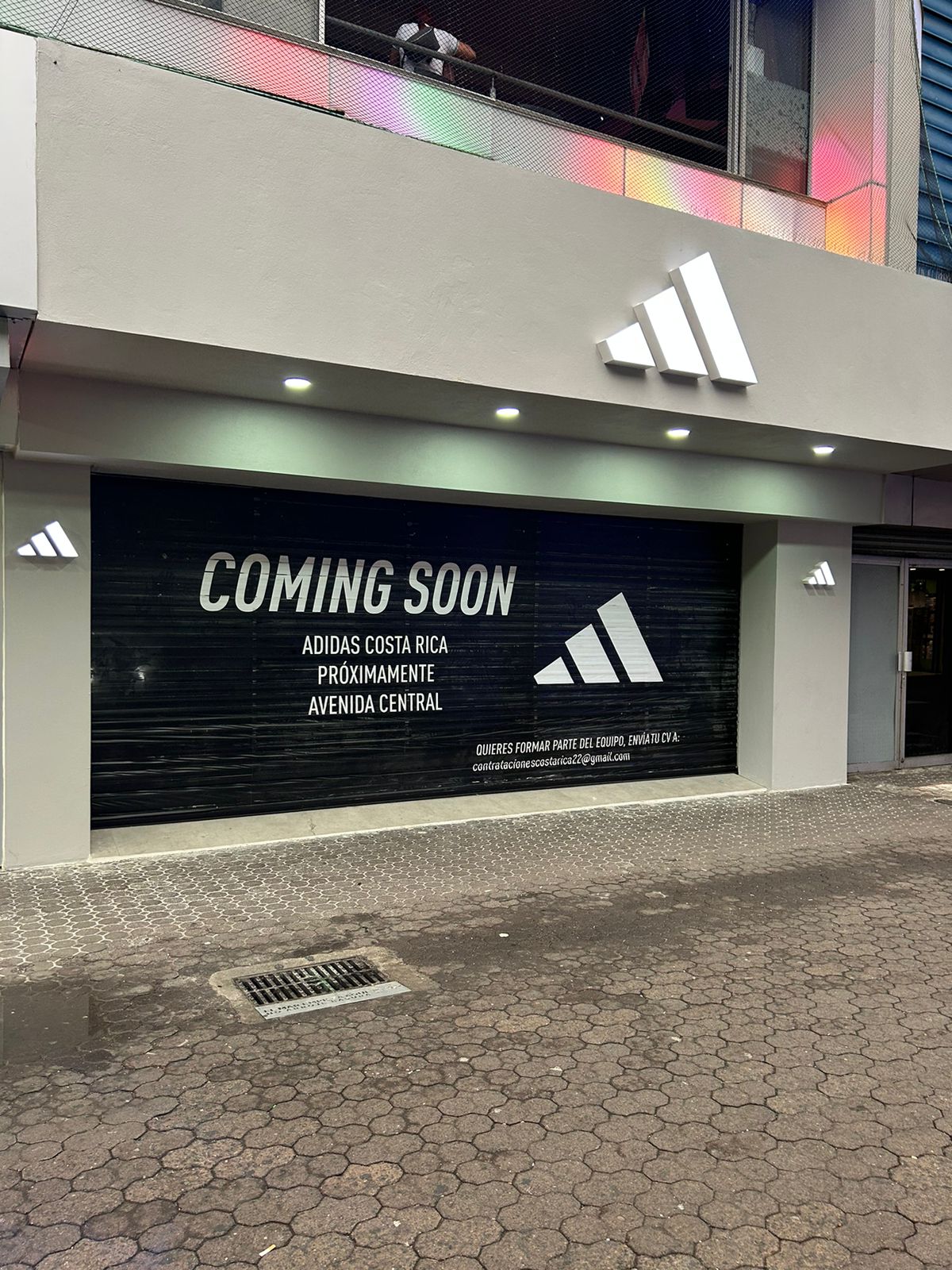 adidas regresa al centro de San José