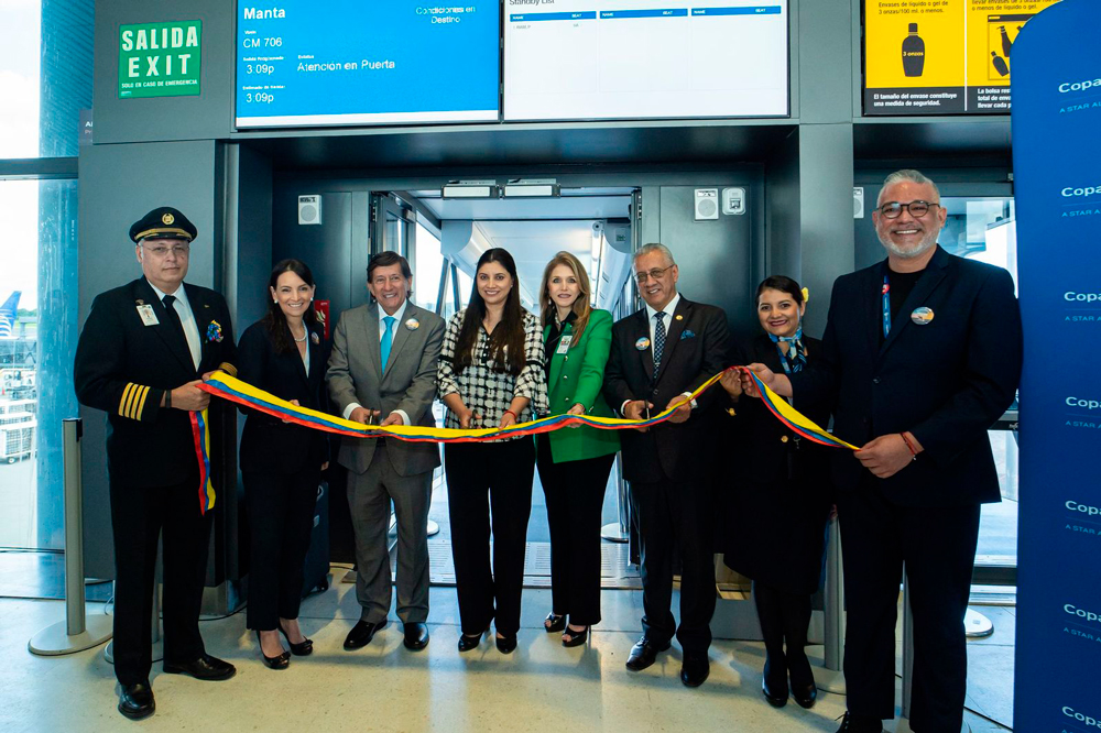 Copa Airlines inaugura las rutas de Manta, Ecuador, y Baltimore, Estados Unidos