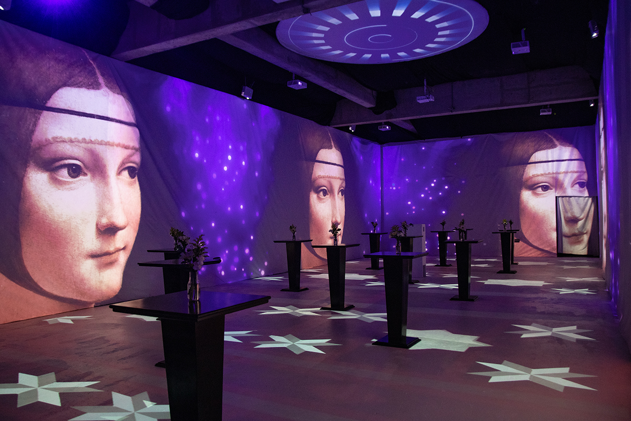 Exposición de Arte Inmersivo de Leonardo Da Vinci en Costa Rica