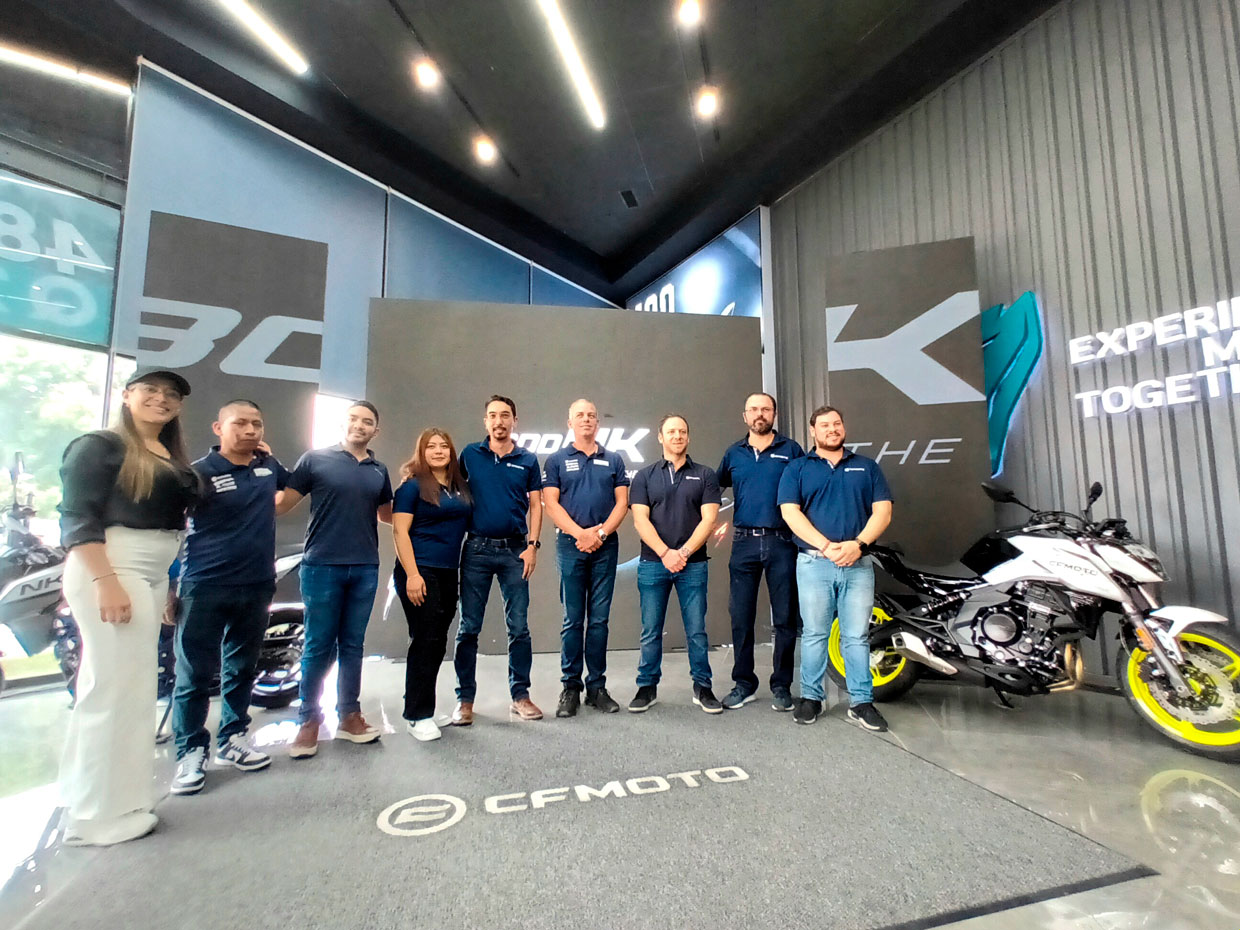 CFMOTO presenta en Guatemala su nueva familia de motocicletas Premium, los modelos NK o “Naked”