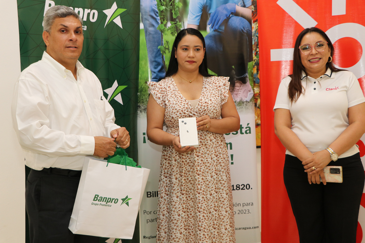 Donó y ganó un Iphone