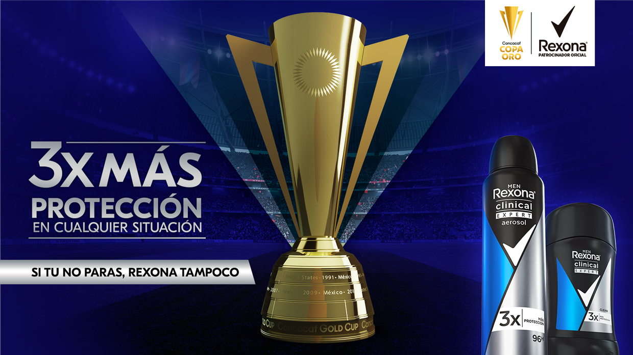 Rexona impulsa el movimiento por medio de su patrocinio en la Copa Oro Concacaf 2023