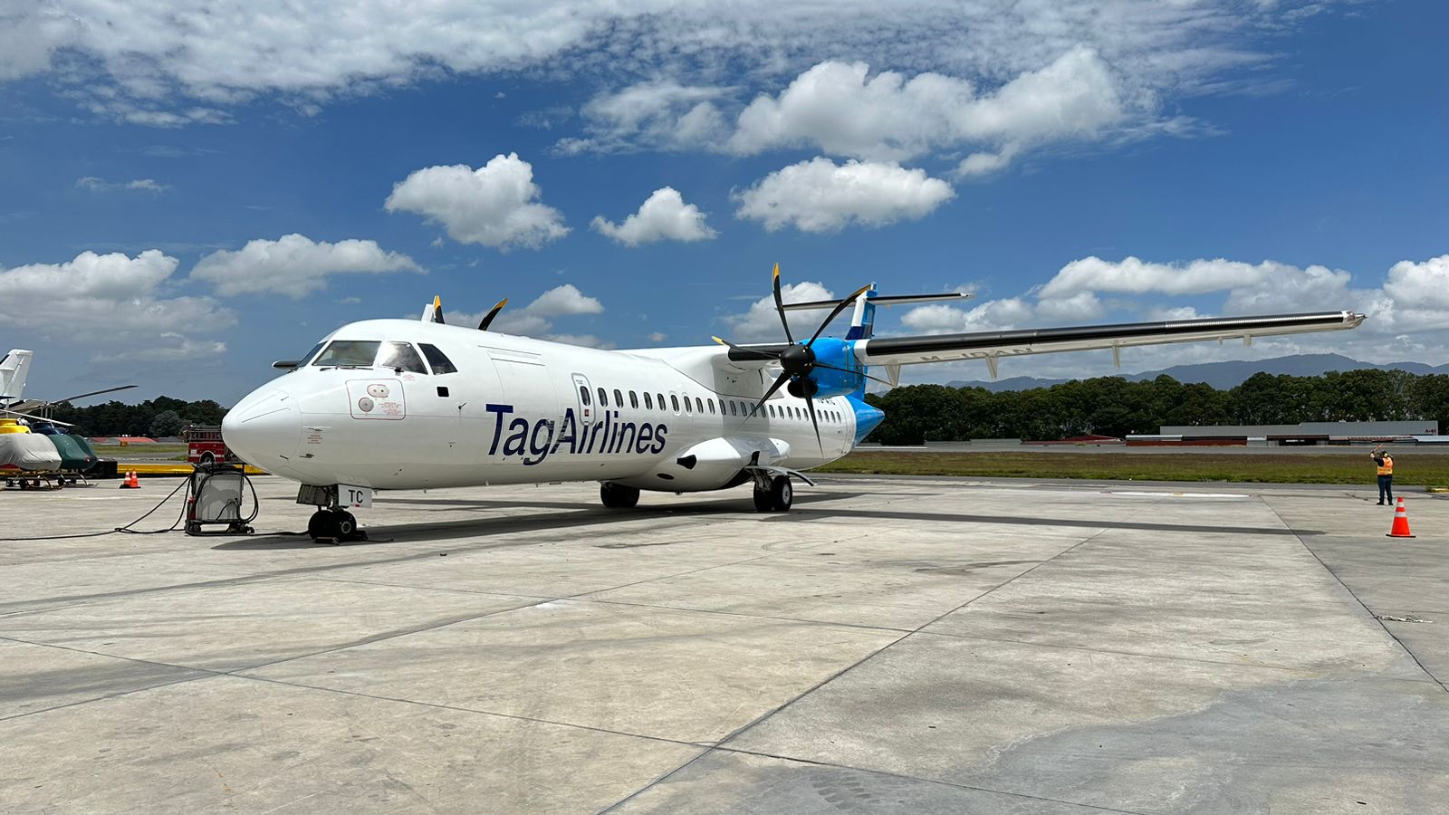 TagAirlines fortalece su flota con la incorporación  de un tercer ATR 72-500