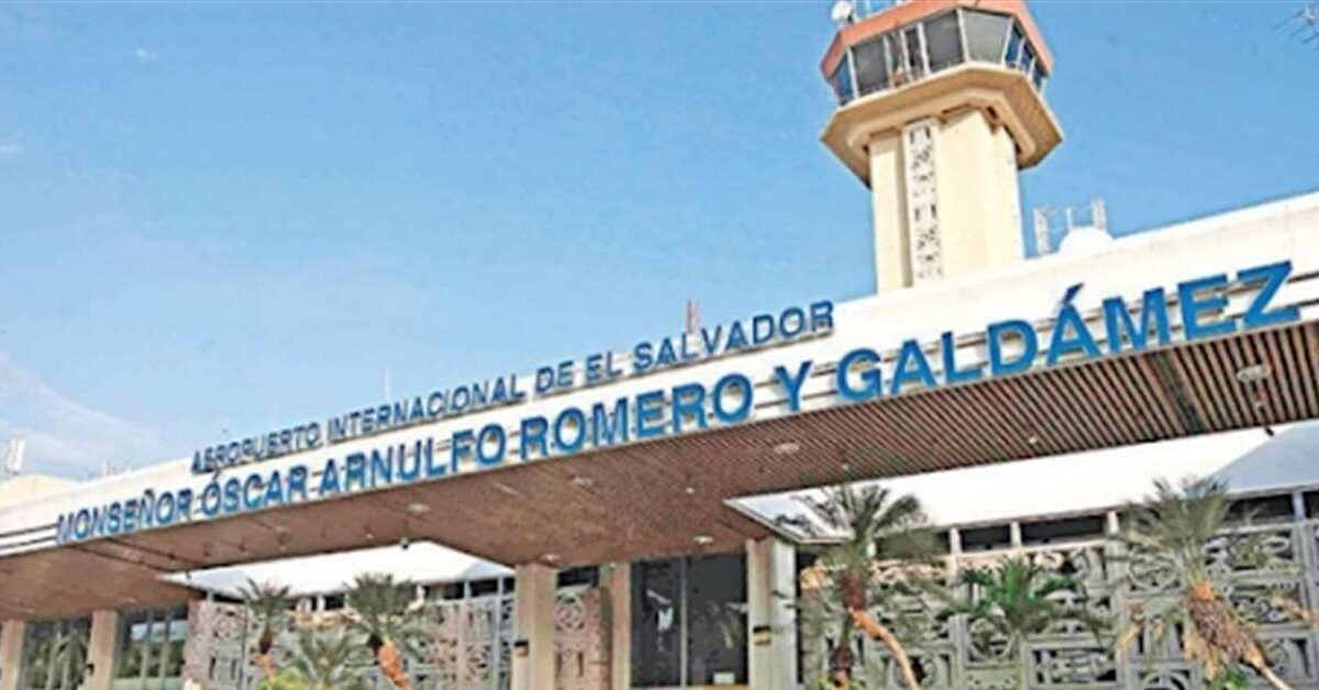 Cerca de 1,7 millones de pasajeros han pasado por el aeropuerto internacional Óscar Arnulfo Romero de El Salvador en lo que va de 2023
