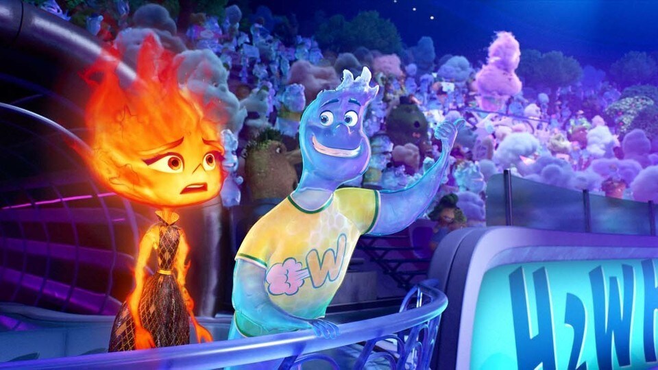 Cómo usó Pixar la inteligencia artificial para su película Elementos