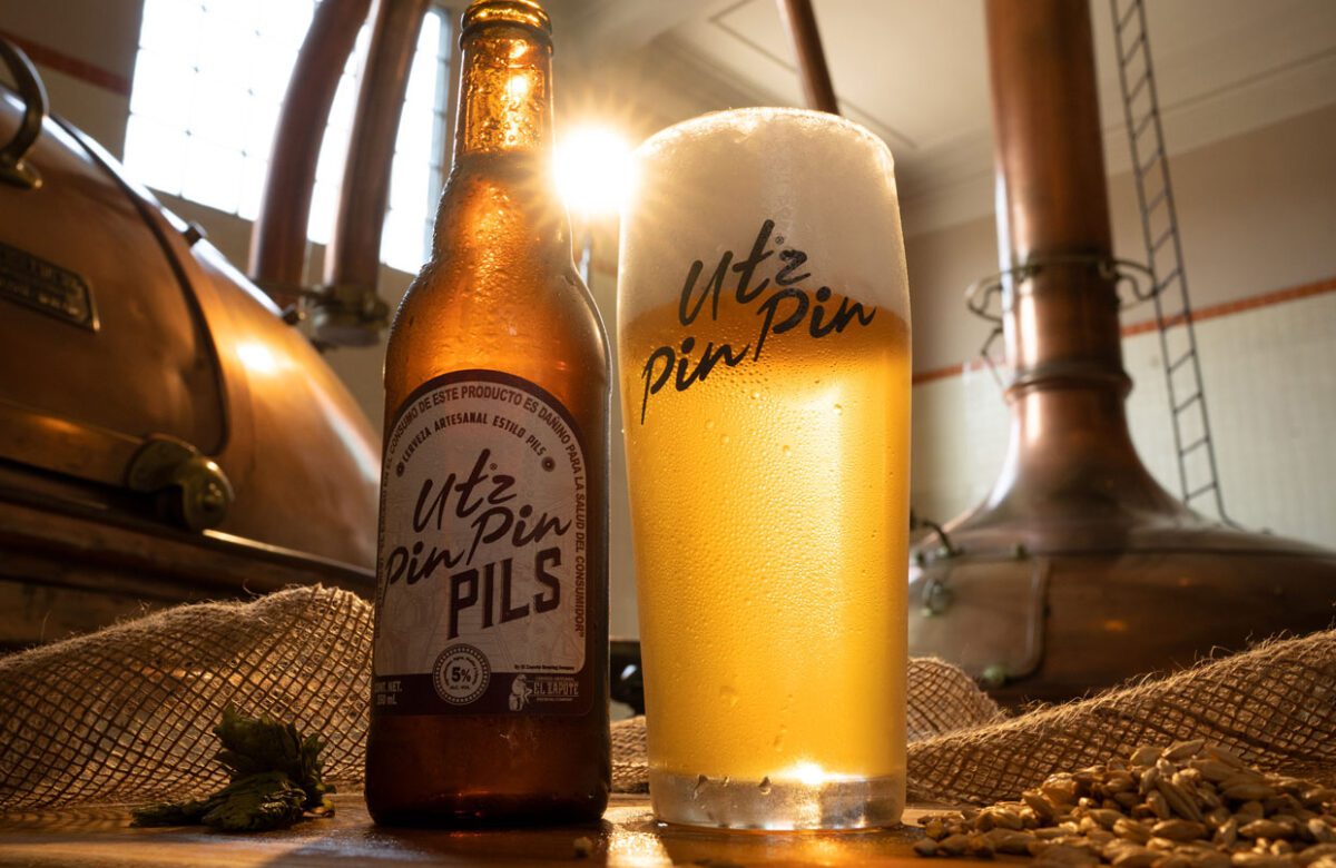 Utz Pin Pin Pils, la nueva cerveza artesanal de El Zapote Brewing Company