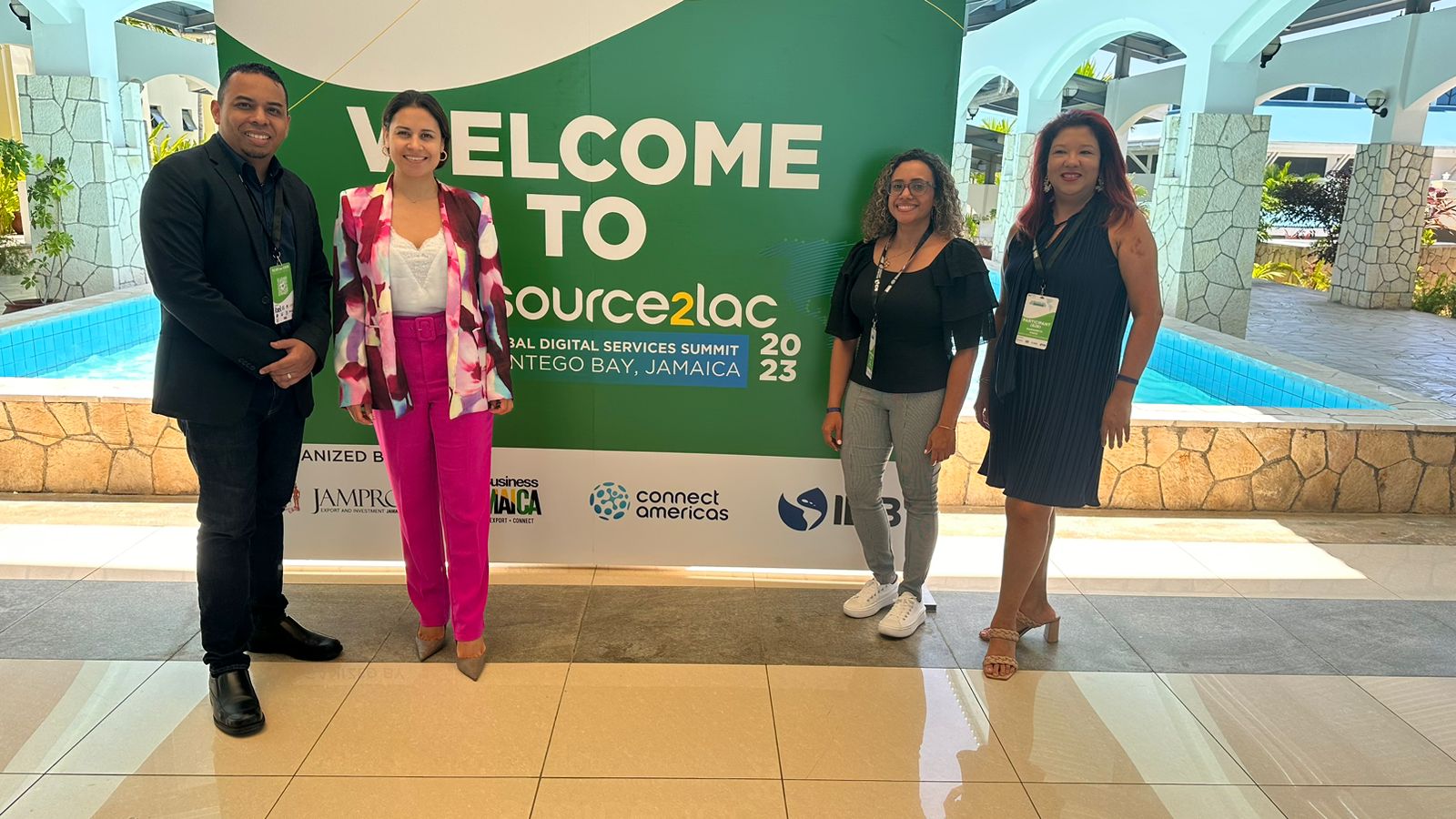 Empresas panameñas junto a PROPANAMA participa en la cumbre Outsource2lac Global Digital Services Summit-Jamaica 2023