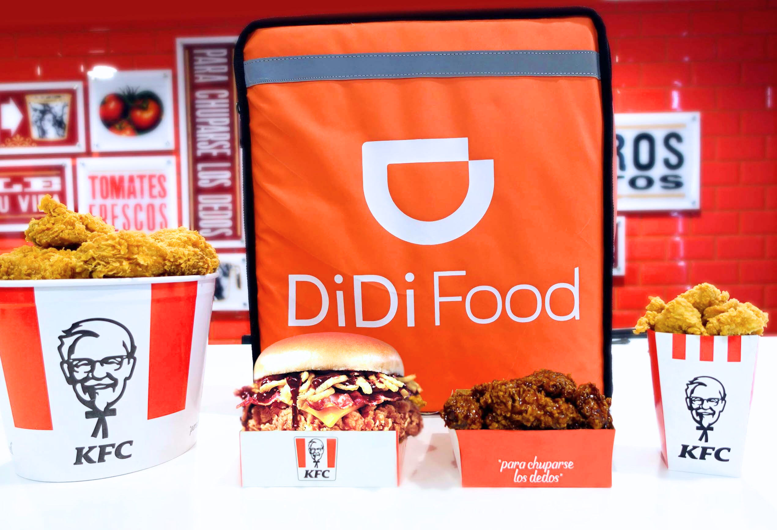 KFC ahora está disponible para usuarios de DiDi Food
