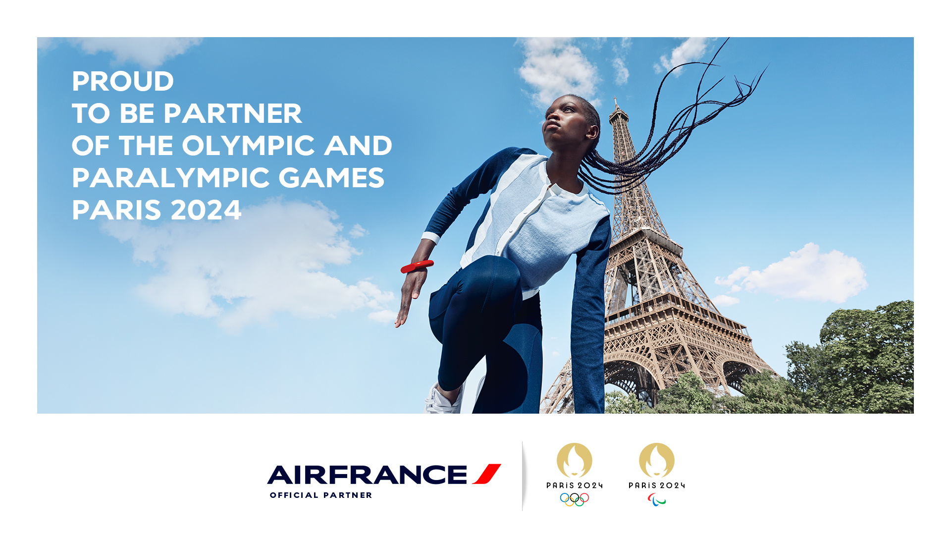Air France se convierte en el socio oficial de los Juegos Olímpicos y Paralímpicos de París 2024