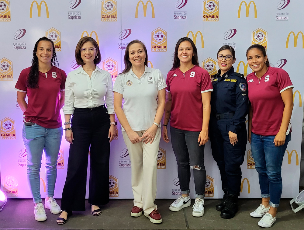 Copa Femenina “Cambiá el Juego” impactará a mujeres en condición de vulnerabilidad de Costa Rica