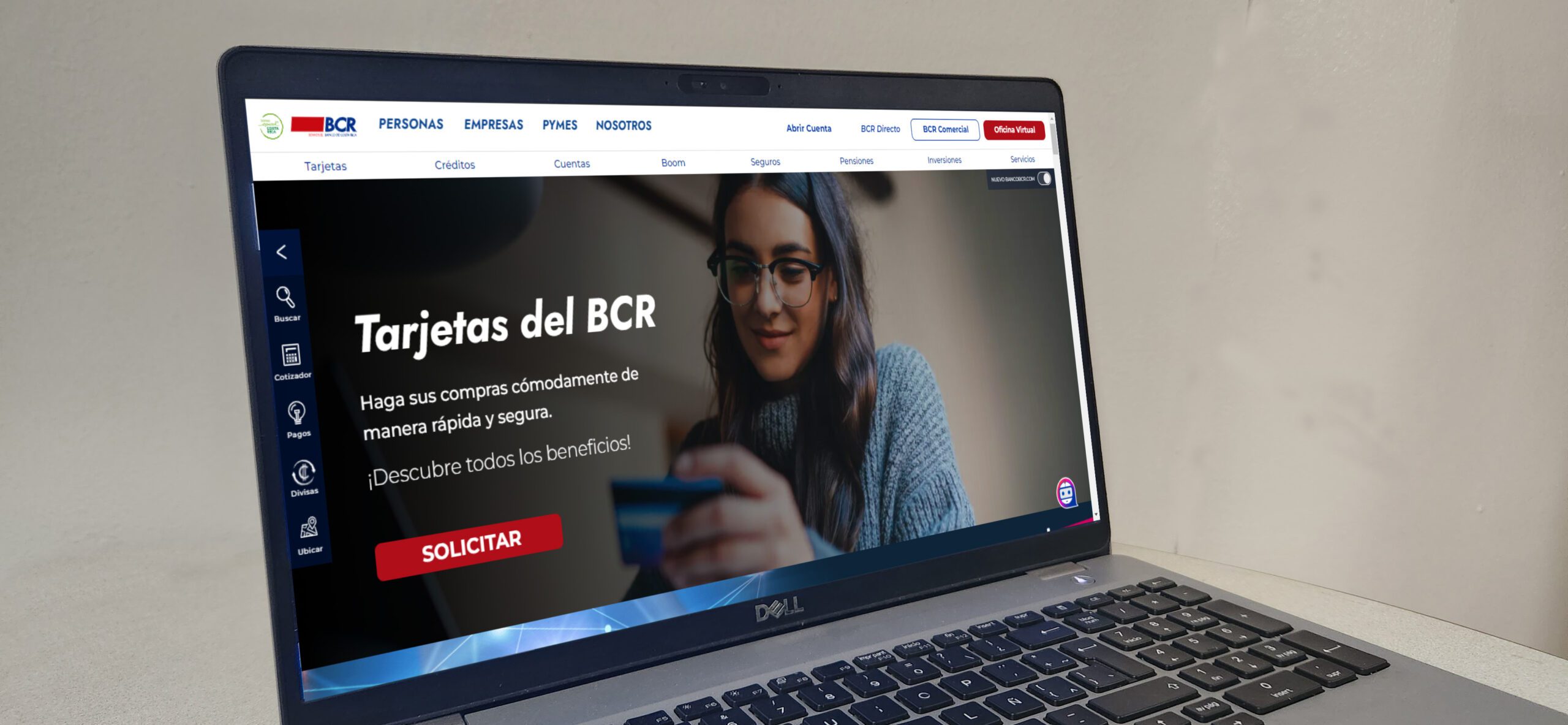 Banco de Costa Rica renueva la imagen de su web Informativa