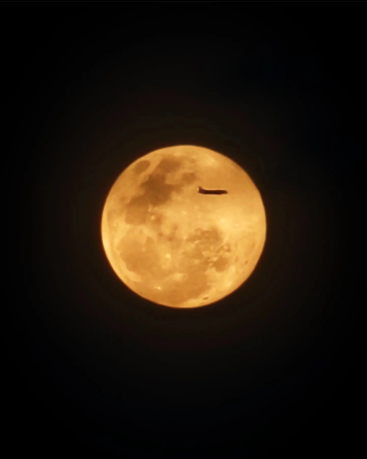 Disfrute de la luna azul