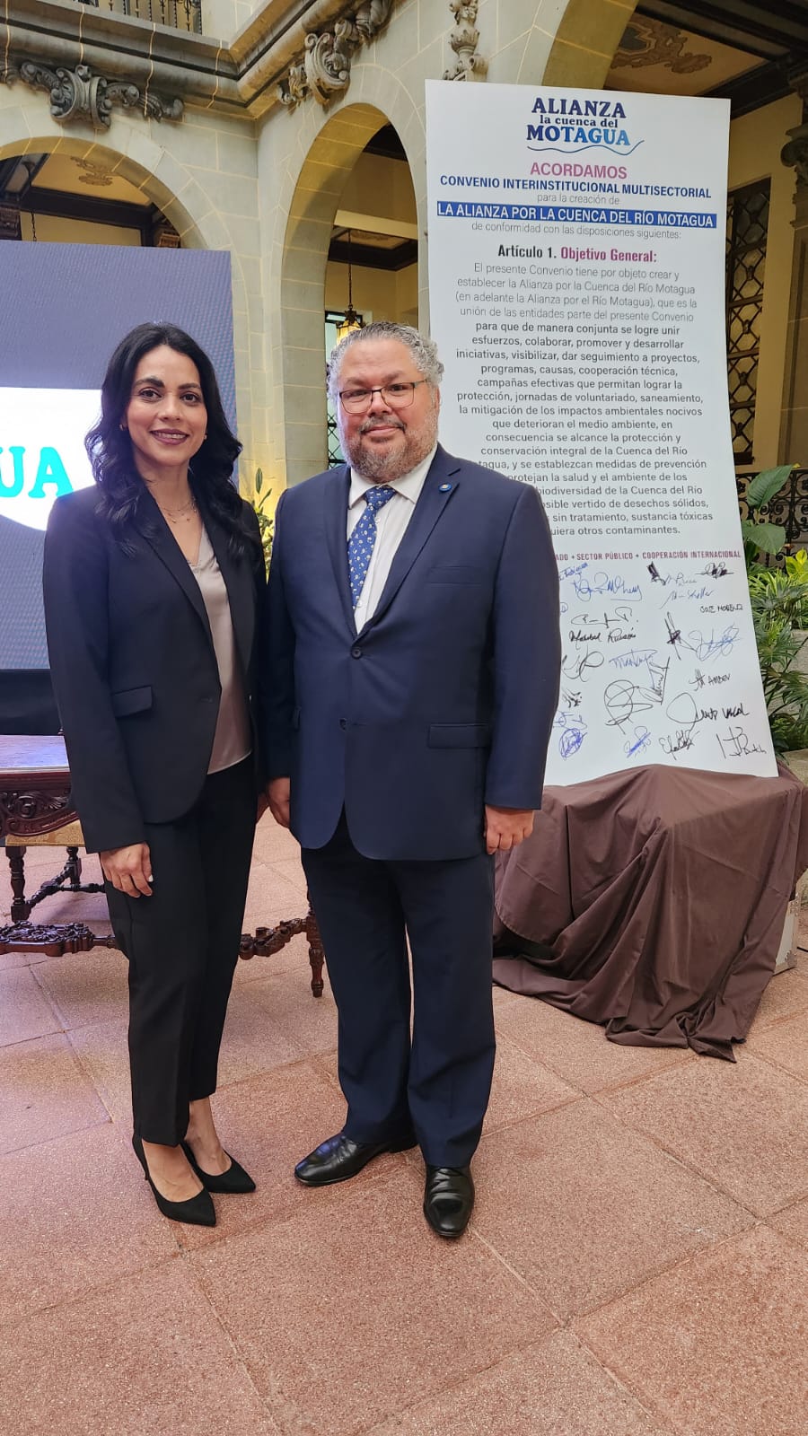 Convenio interinstitucional para la protección de la Cuenca del río Motagua