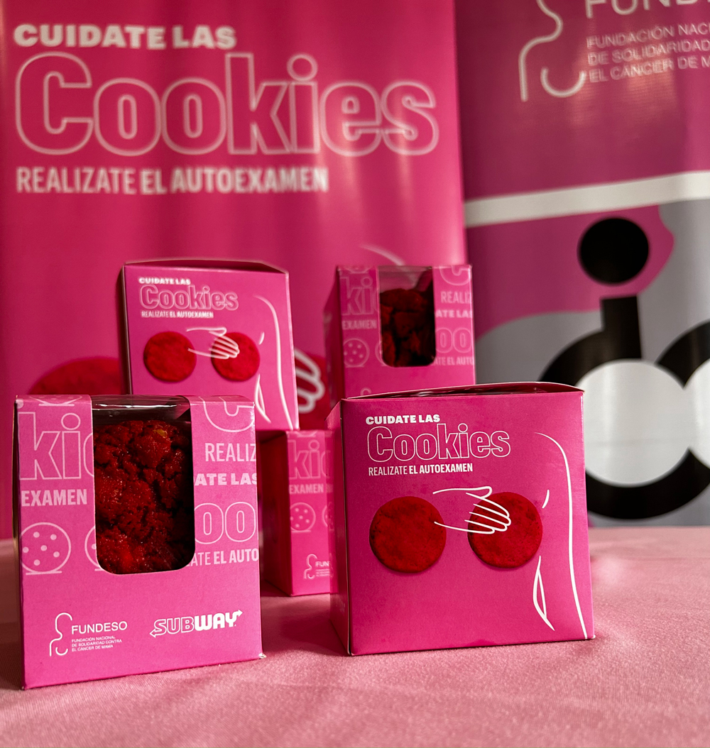 Subway lanza campaña “Cuidate las Cookies” en beneficio de FUNDESO en el Mes de Sensibilización sobre el Cáncer de Mama