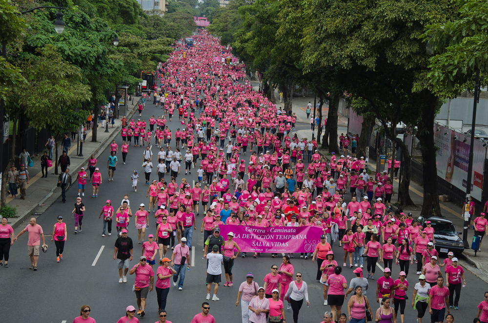 Costa Rica: Paseo Colón y Parque La Sabana se teñirán de rosa este 1 de octubre