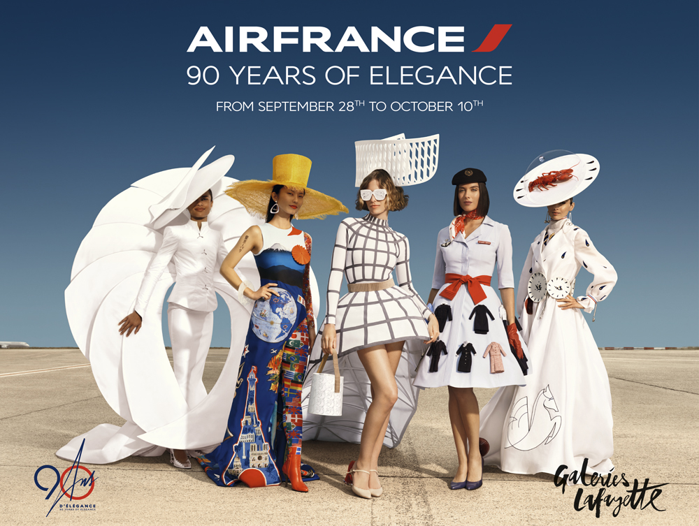Air France celebra 90 años de elegancia