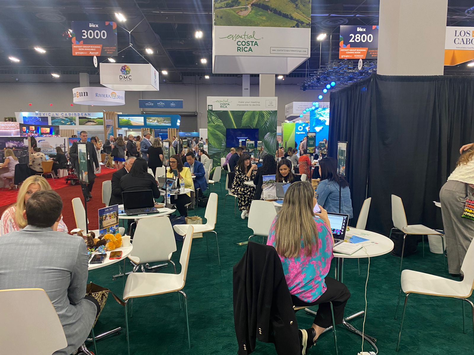 Costa Rica se promociona en la feria comercial más grande de Norteamérica para la industria de reuniones