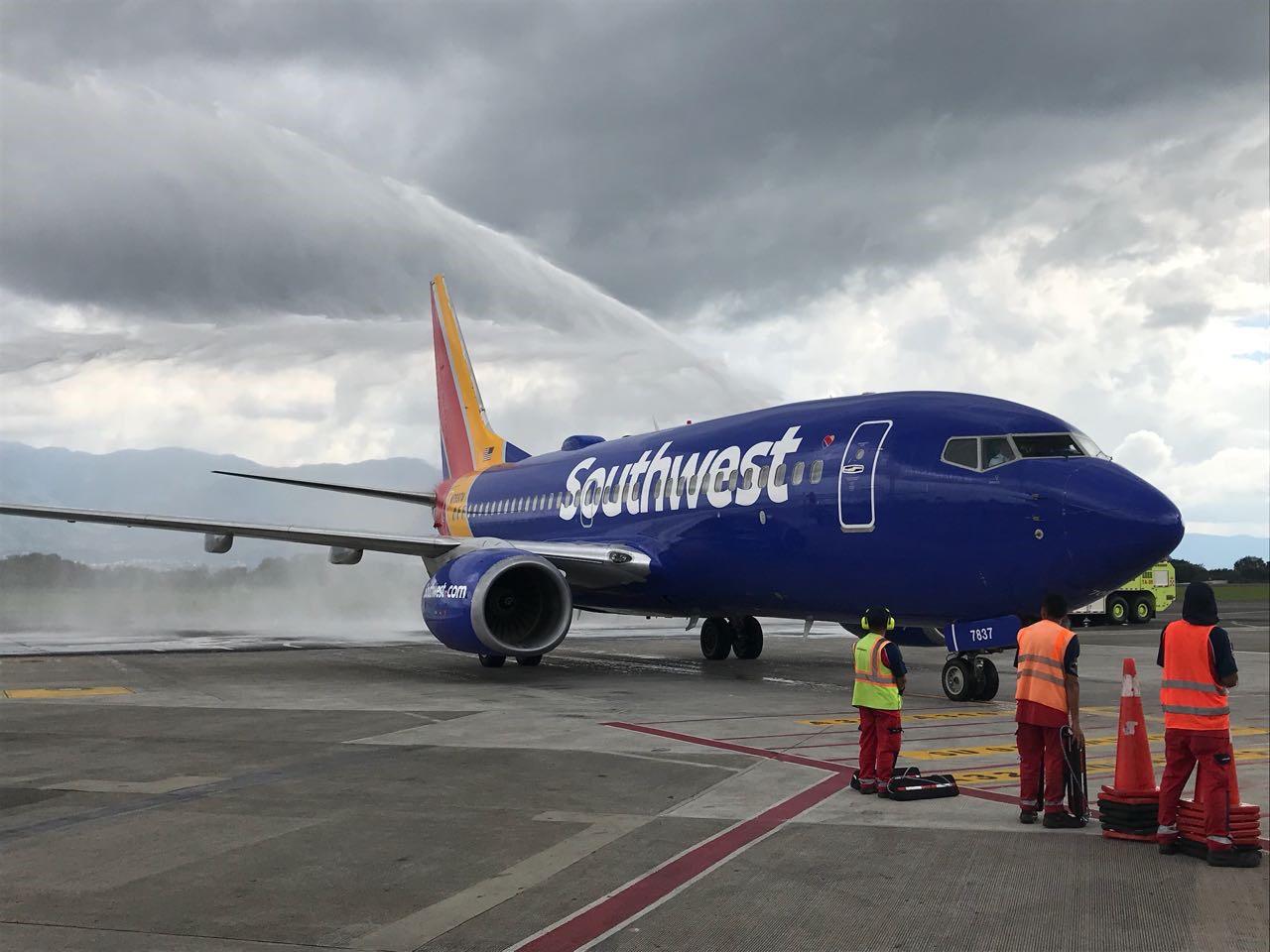 Southwest anuncia vuelo diario a San José desde Orlando, Florida