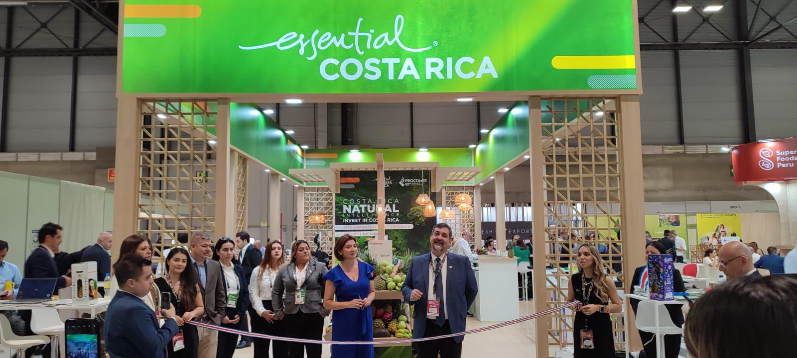 Costa Rica impulsa su oferta exportable del sector agrícola en Fruit Attraction 2023
