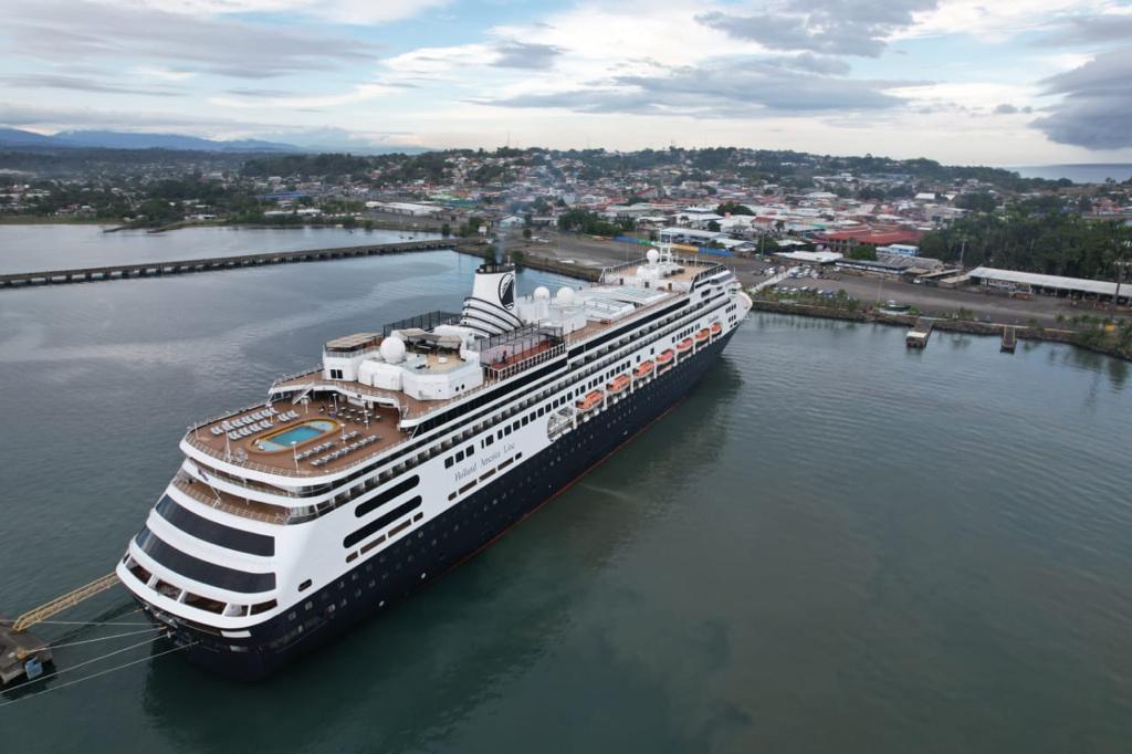 Costa Rica: Puerto Limón recibe su primer crucero de la temporada 2023-2024
