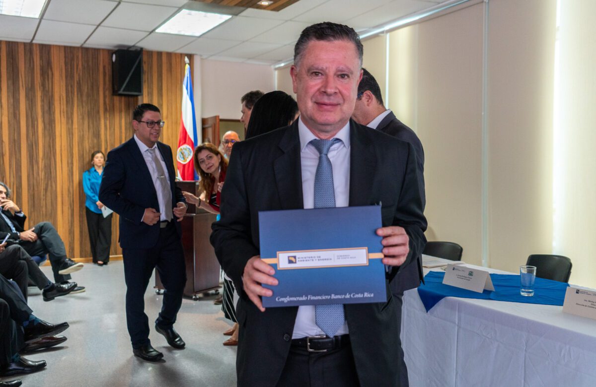 Excelencia en gestión ambiental del Conglomerado Financiero Banco de Costa Rica es reconocida por séptimo año consecutivo