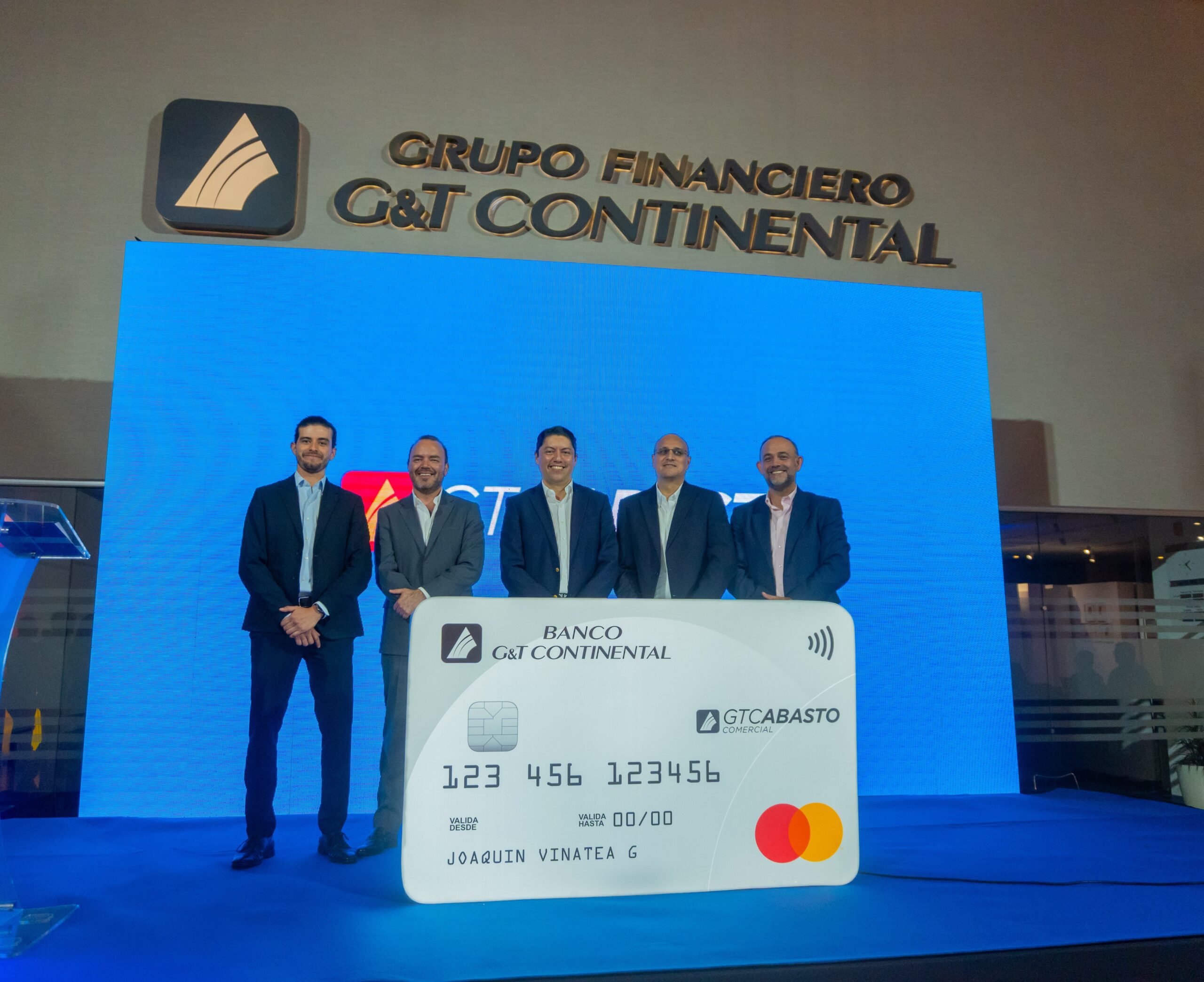 Banco G&T Continental presenta GTC abasto comercial
