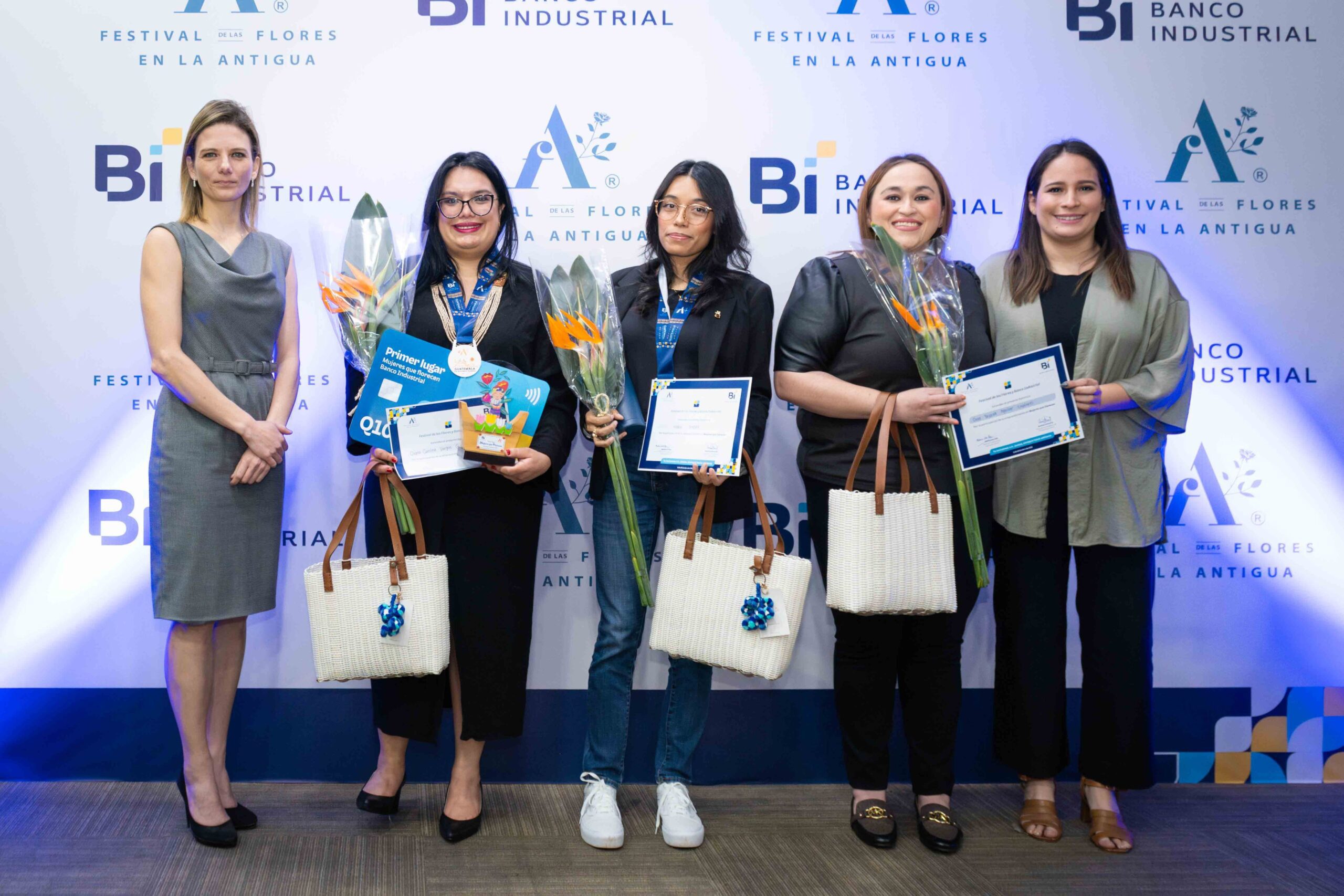 Banco Industrial y el Festival de las Flores anuncian a la ganadora del concurso de emprendiemientos “Mujeres que Florecen”