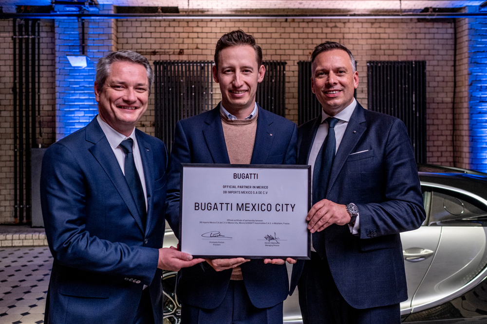 Grand Chelem expande su Portafolio trayendo Bugatti a México y América Latina