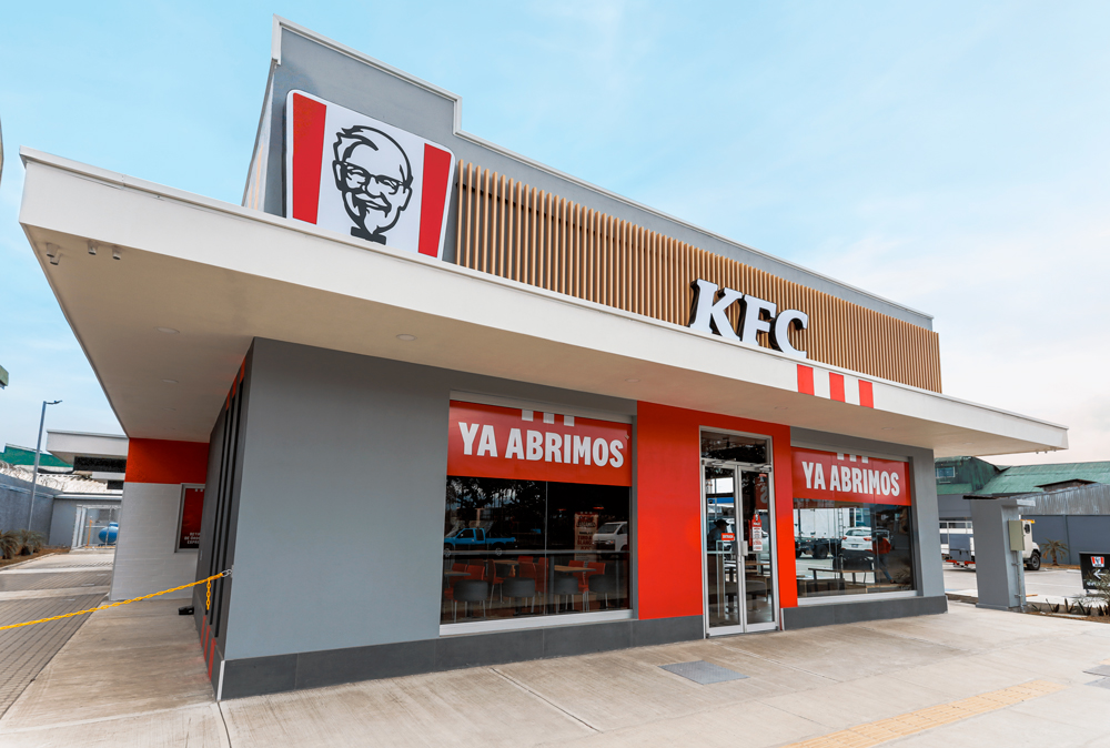 Costa Rica: KFC abrió su restaurante #54 en Plaza Víquez con inversión de US$1,3 millones