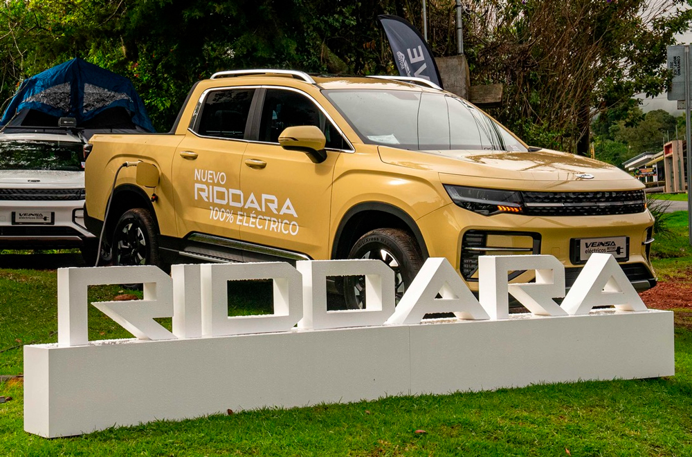 Veinsa Motors incorpora dentro de su oferta el nuevo Riddara un pick 100% eléctrico