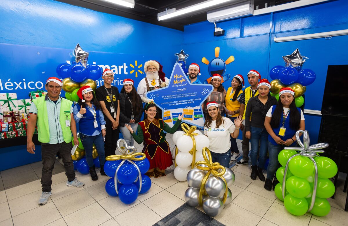 Walmart lleva la magia de la navidad con el programa “Haz Magia”