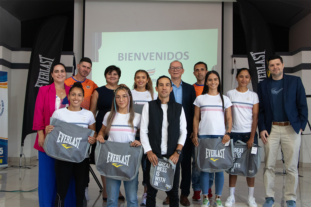 CON firma acuerdo con Everlast para proveer indumentaria deportiva a la Selección Olímpica de Costa Rica