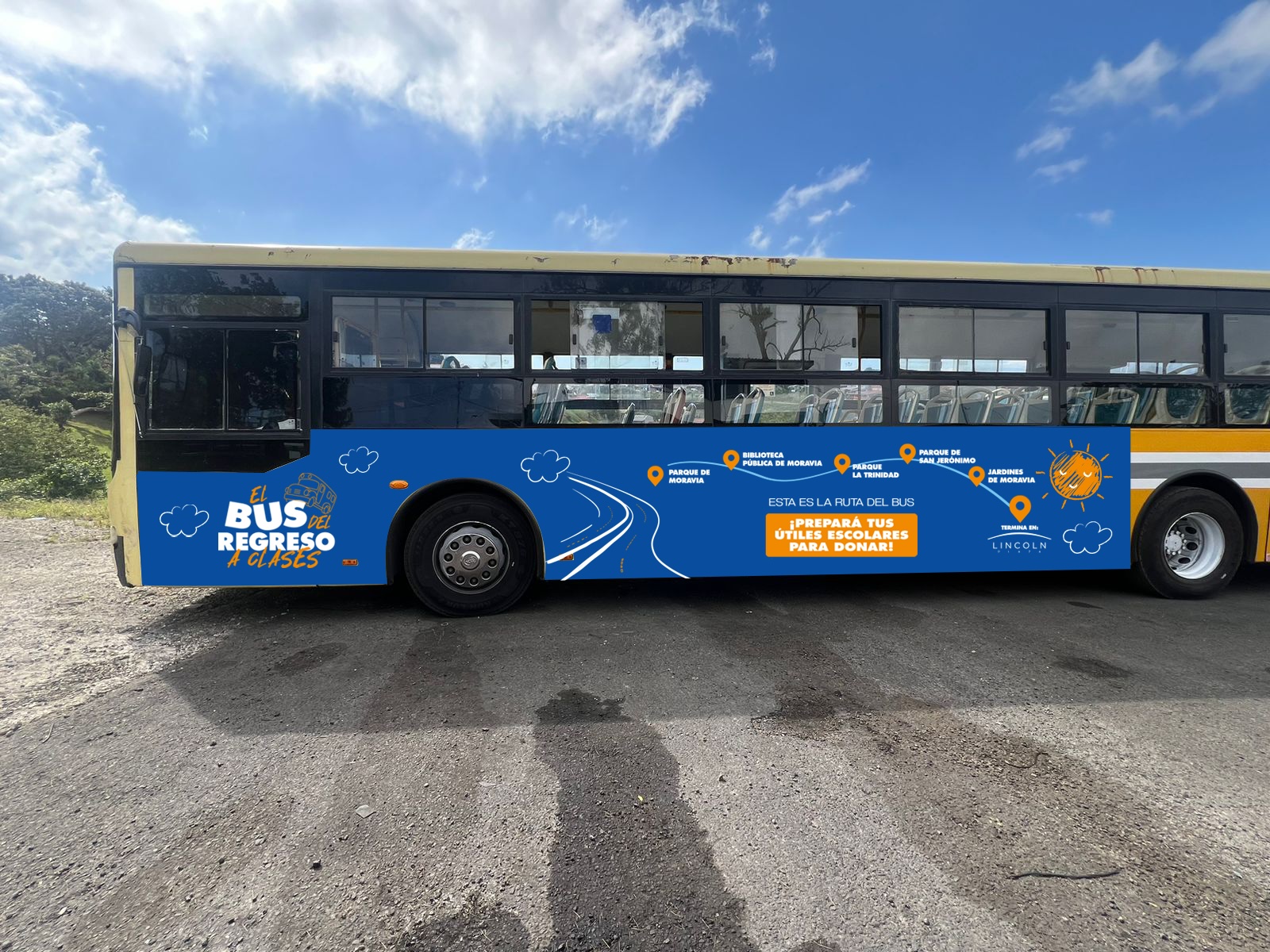 Súbase a la aventura de “El bus de regreso a clases” junto a Lincoln Plaza