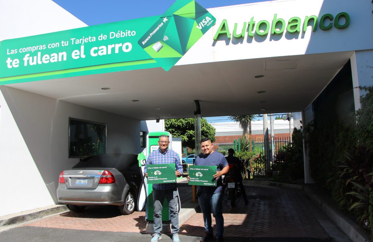 Banco Promerica El Salvador premió a 100 ganadores con vales de gasolina