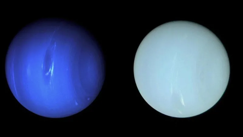 Ni tan azul, ni tan verde: revelan por primera vez el verdadero color de los planetas Urano y Neptuno
