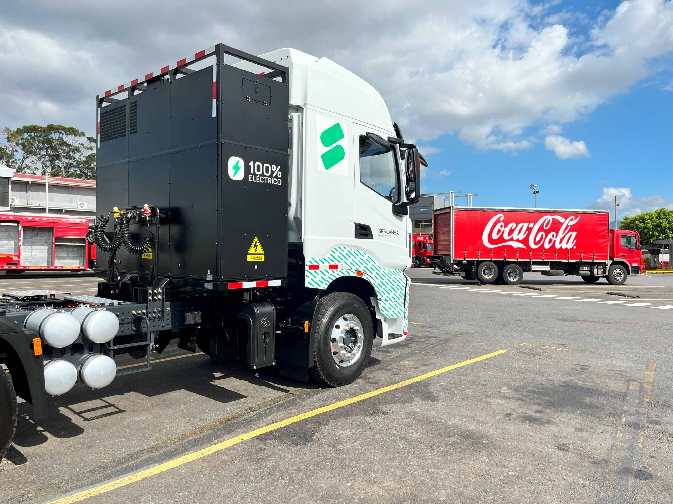 Coca-Cola FEMSA Costa Rica y SERCANSA traen al país los primeros cabezales eléctricos