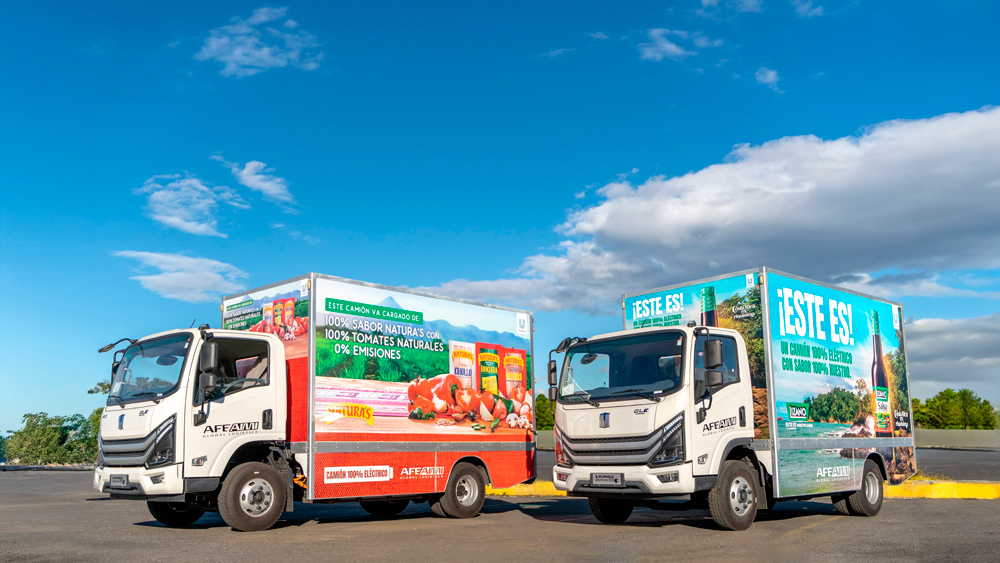 Unilever y AFE AIMI Global Logistics se unen para incorporar camiones 100% eléctricos