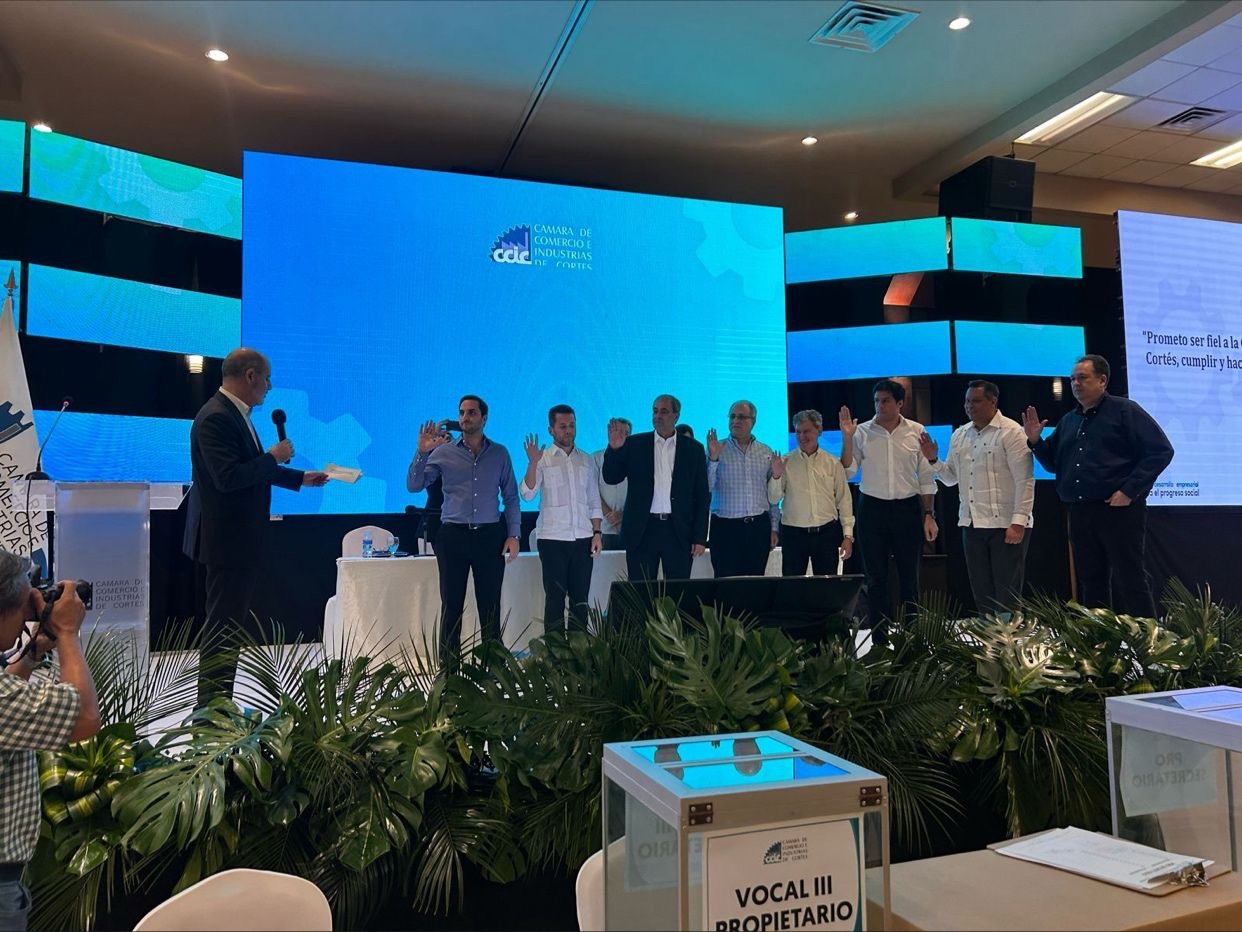 Cámara de Comercio e Industrias de Cortés (CCIC) elige nueva Junta Directiva