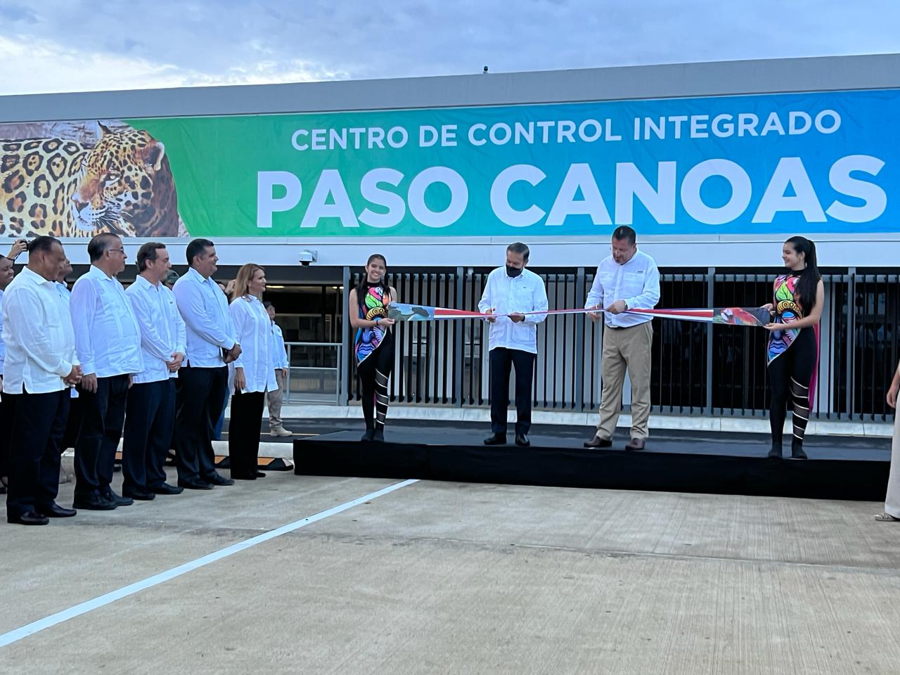 Costa Rica y Panamá inauguran innovador paso fronterizo con apoyo del BID