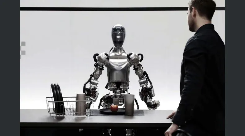 Descubra el robot humanoide de Figure, capaz de tener conversaciones y razonar