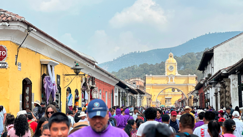 Guatemala, capital centroamericana del turismo religioso y cultural durante la Semana Santa