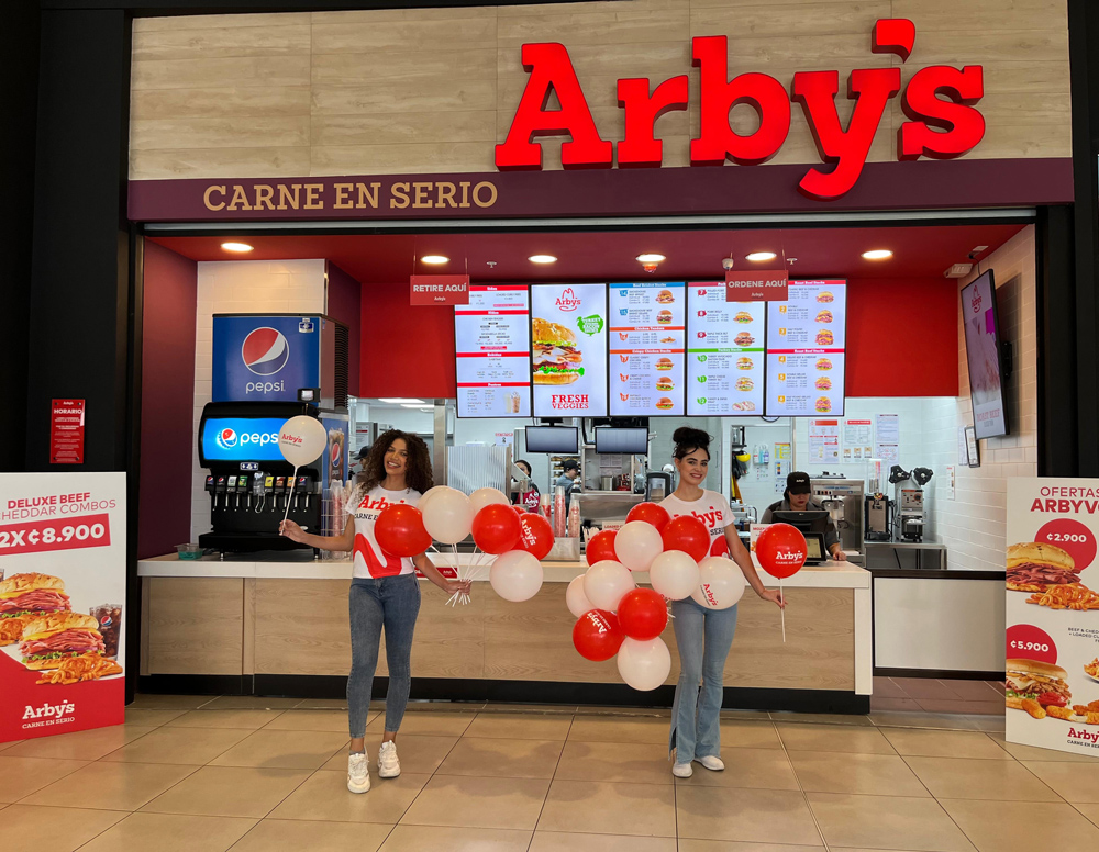Arby’s Costa Rica abre su tercer restaurante: ¡disfrutá de la carne en serio en Oxígeno!