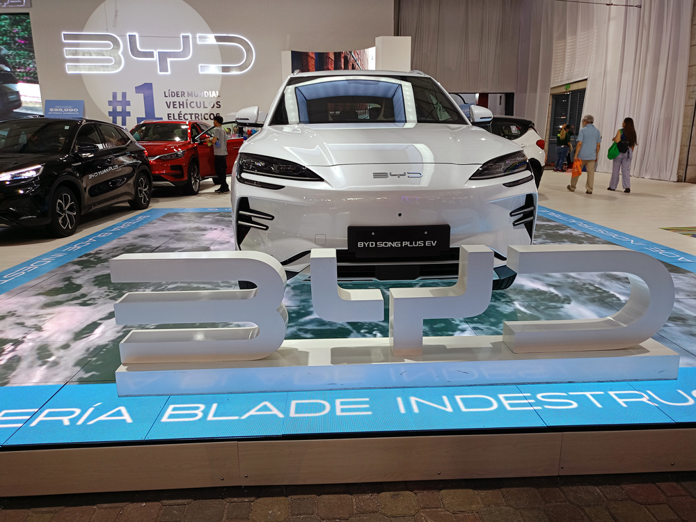 BYD Introduce revolucionario SUV  eléctrico, el BYD Song Plus