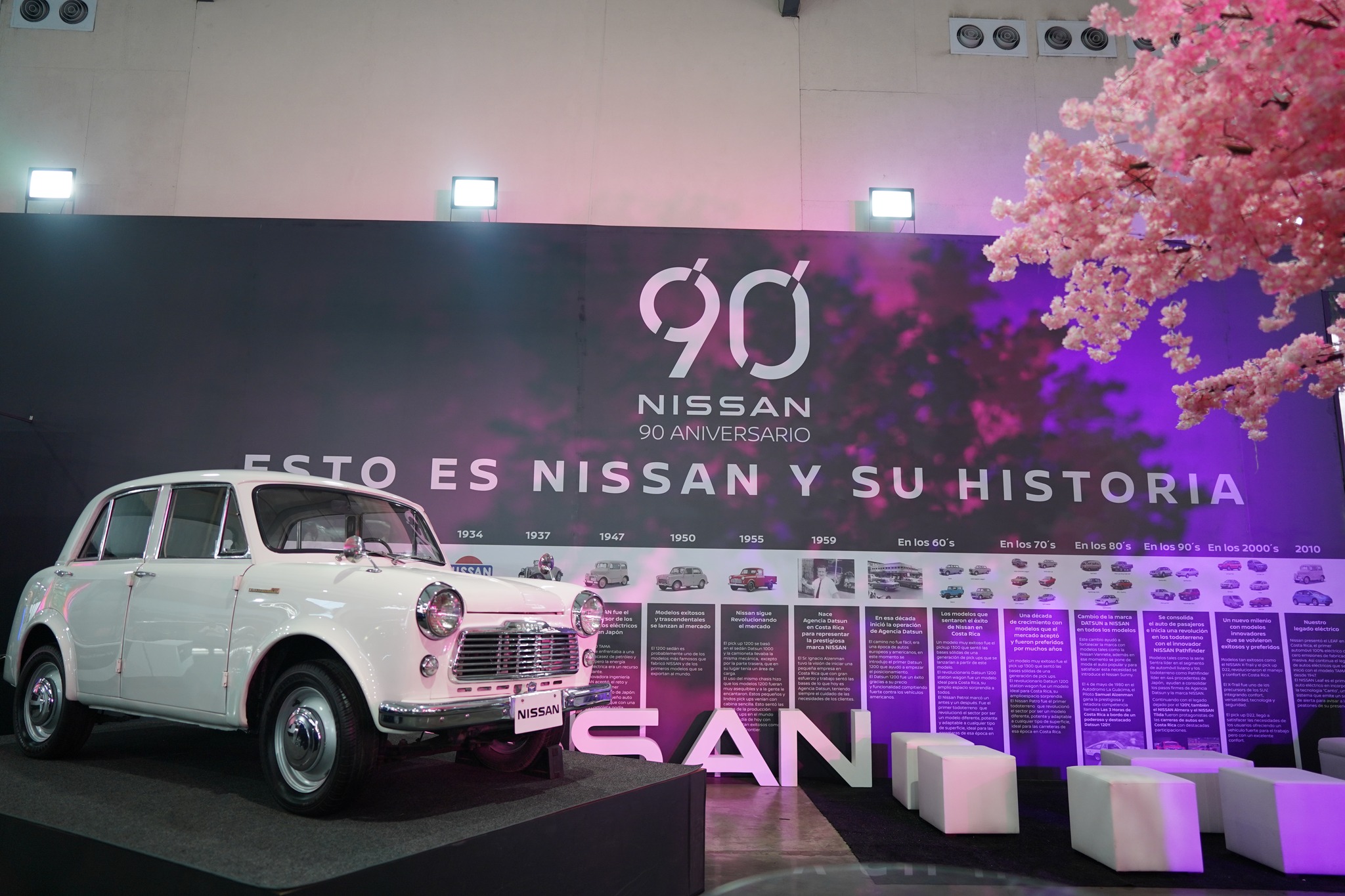 Visitantes de Expomóvil podrán realizar un recorrido por los 90 años de historia de Nissan