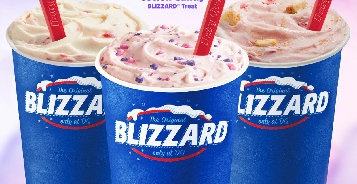 Dairy Queen Panamá ofrece una experiencia única de sabor con su nuevo blizzard de algodón de azúcar