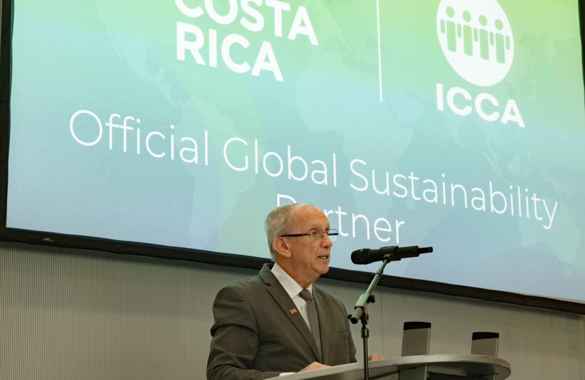 Costa Rica fue escogida por el ICCA como su primer socio de sostenibilidad