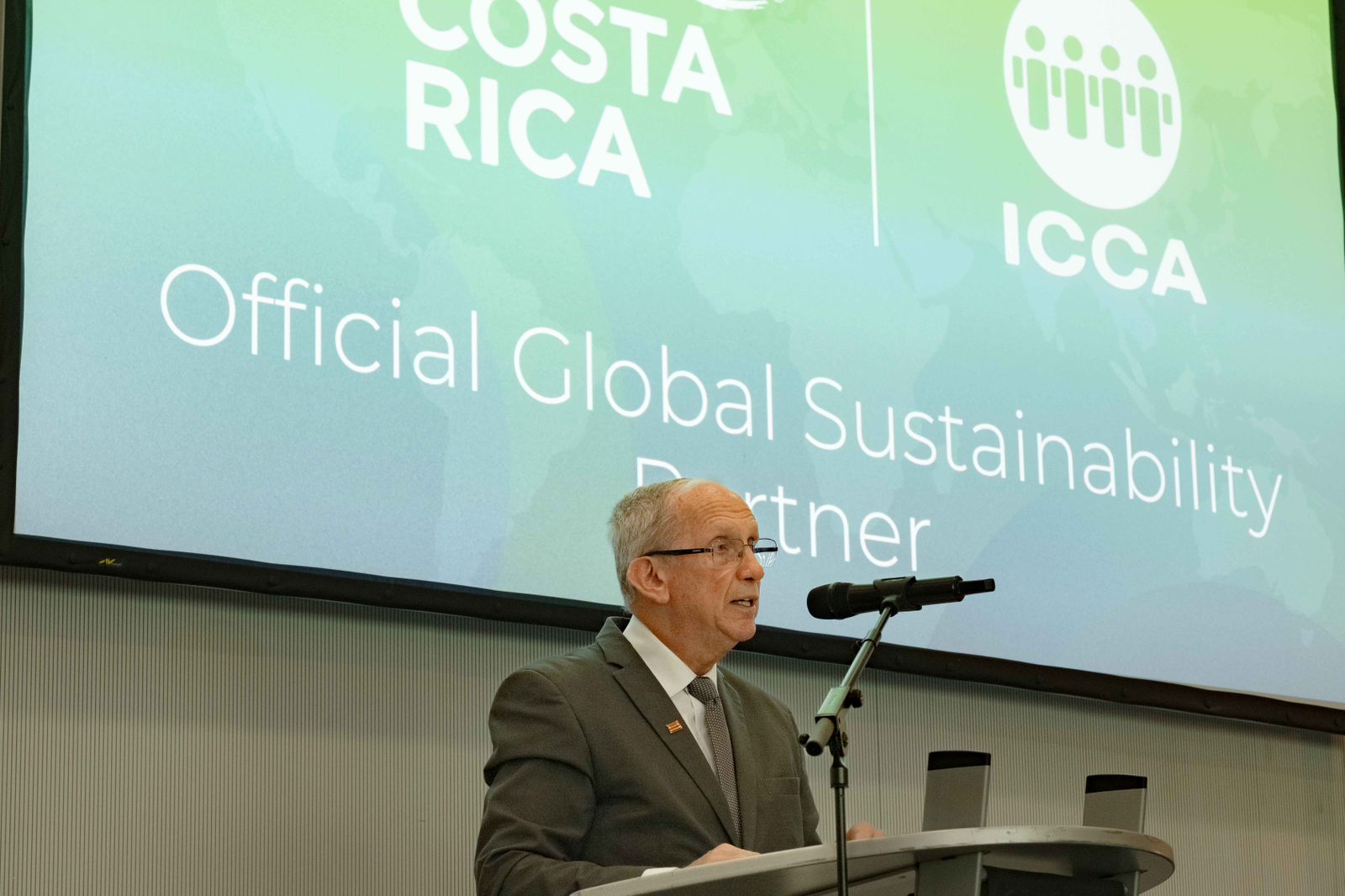 Costa Rica fue escogida por el ICCA como su primer socio de sostenibilidad