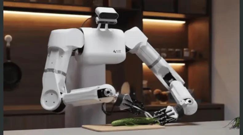 Conozca el robot humanoide chino que puede cocinar, limpiar la cocina y hasta bailar