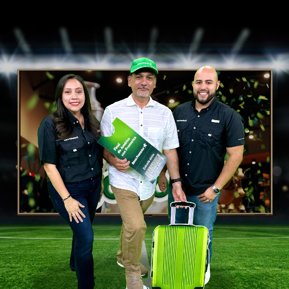 Banco Promerica El Salvador anuncia al ganador que vivirá la final de América