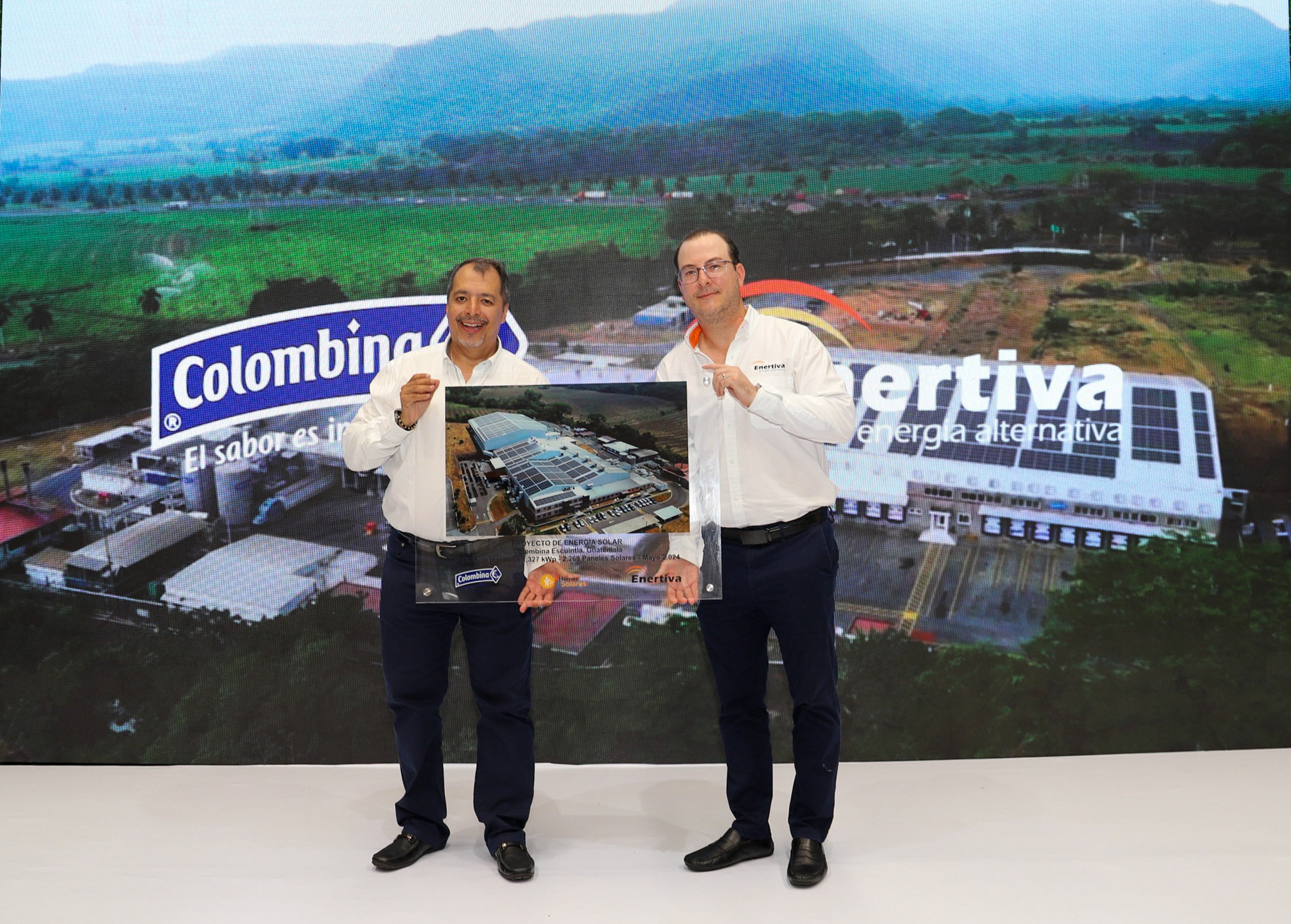 Guatemala: Colombina y Enertiva inauguran proyecto de energía solar en su planta de Escuintla